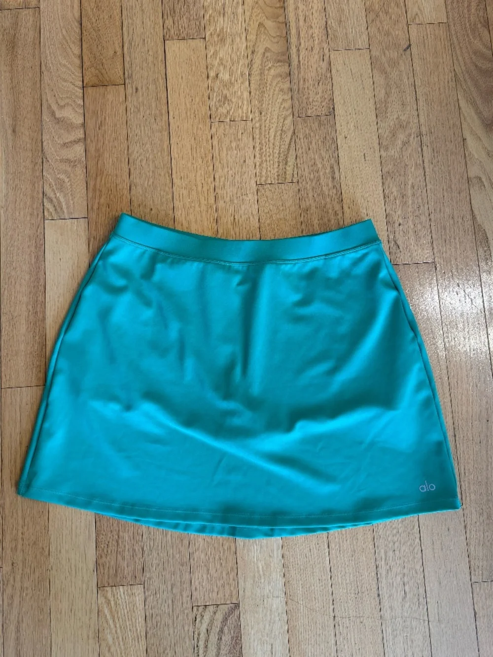 Alo Yoga Tennis Skort- Spruce Green- Size Large- NWOT